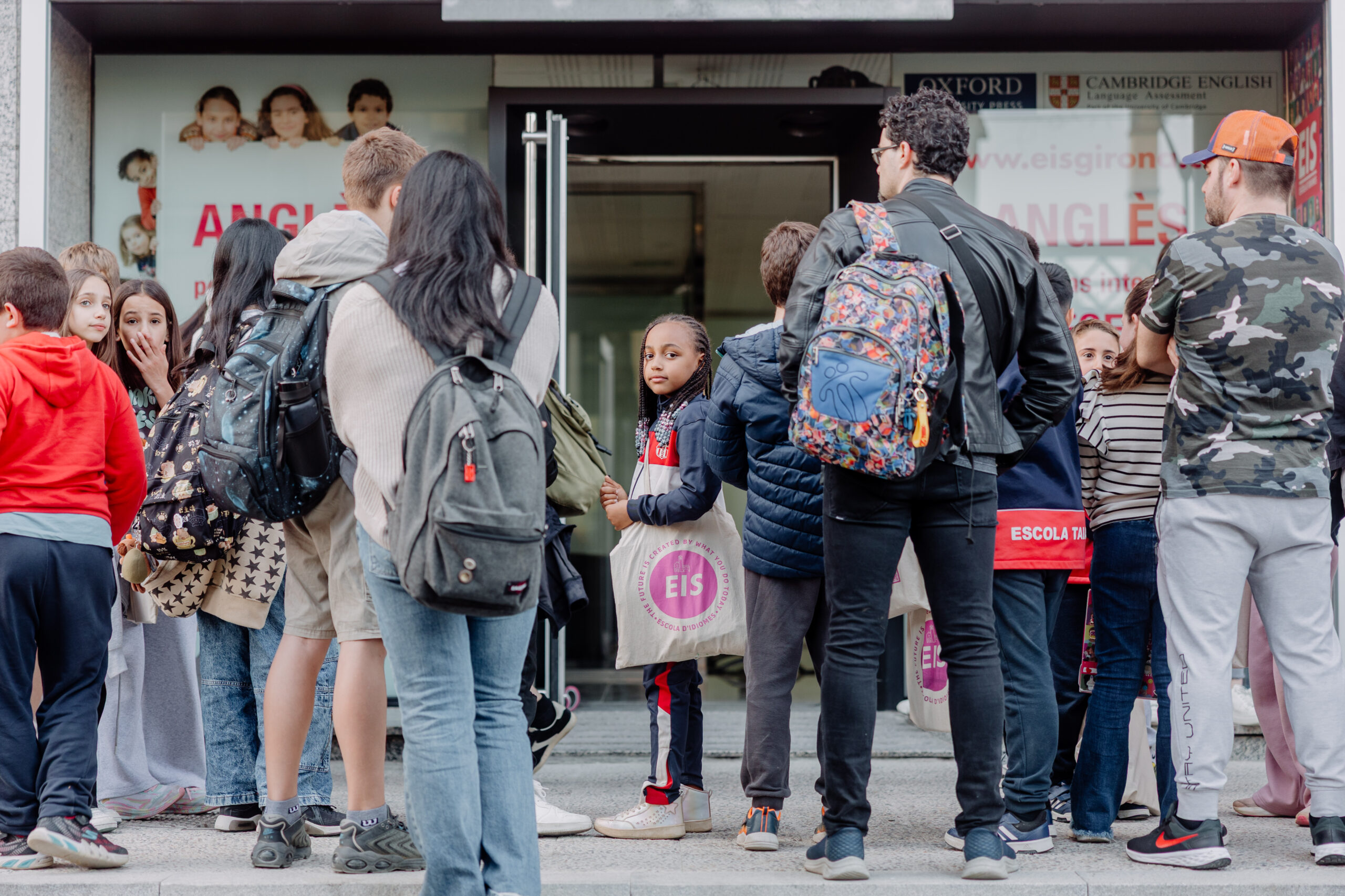 Alumne a l'extraescolar d'anglès a Girona